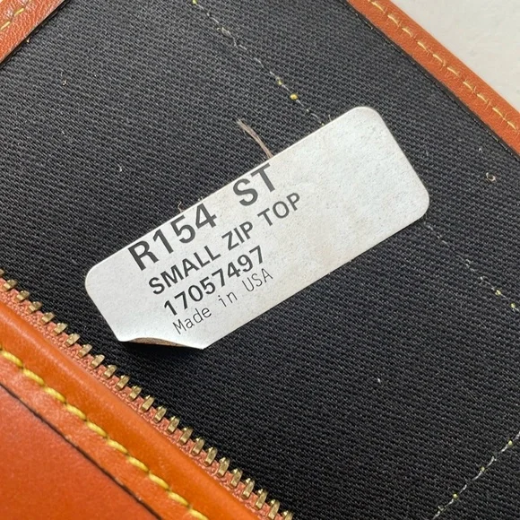 Dooney and Bourke Brown Vintage Crossbody Bag